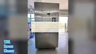 Automatischer Bildschirmreiniger, 120 l Wassertank