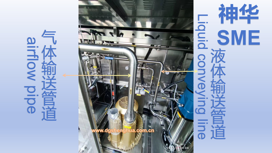 Große Edelstahl-Lösungsmittelspray-Reinigungsmaschine für falsch gedruckte Leiterplatten für den SMT-Lötpasten-Leiterplattendruck