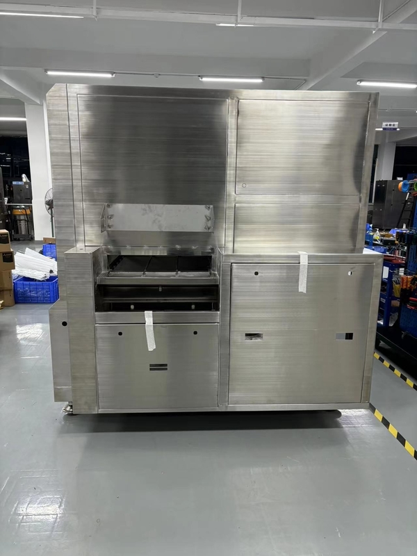 CE-zertifizierte PCBA-Reinigungsmaschine mit Sprühmethode und 600 mm Netzförderbreite