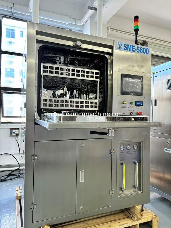 Entfernen Sie die Flecken auf der PCBA mit einem chemischen Reinigungsmittel SME-5600T Hauptanwendung: Automobilelektronik PCBA, Militär-PCBA, Luft- und Raumfahrt-PCBA, Telekommunikations-PCBA, Medizinprodukte-PCBA, Digitalzähler-PCBA, MaschinenFeatu