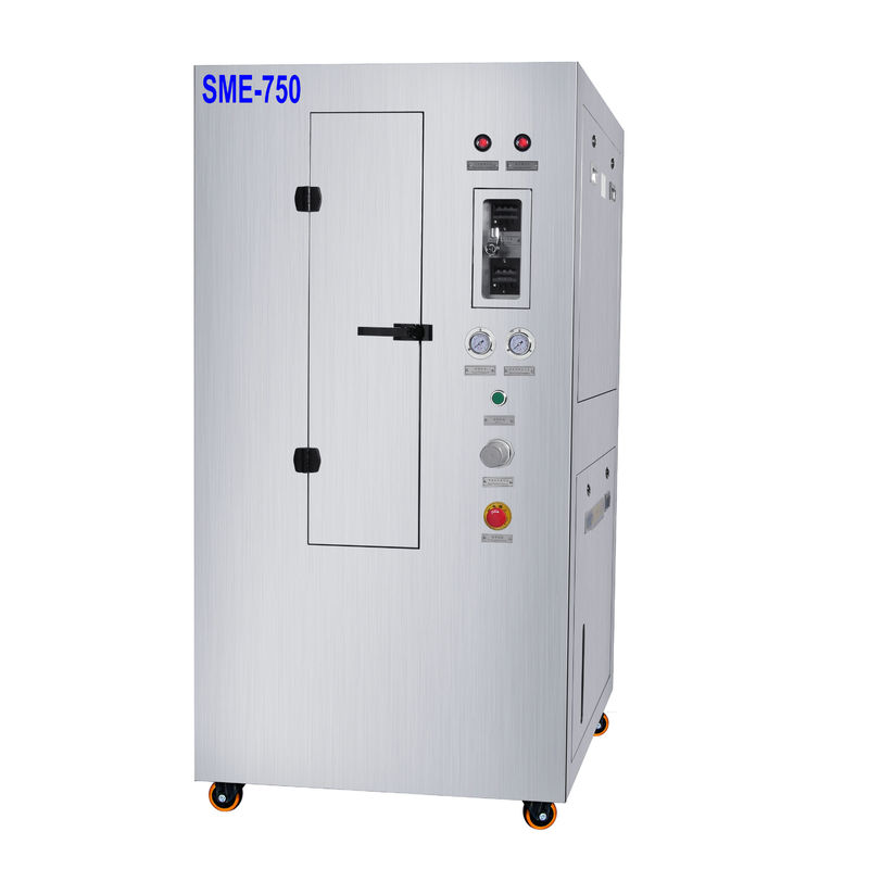 Über 500 Sätzen installierter Edelstahl materielle pneumatische Smt-Lötpaste-Druckschablonen-automatischer Reiniger