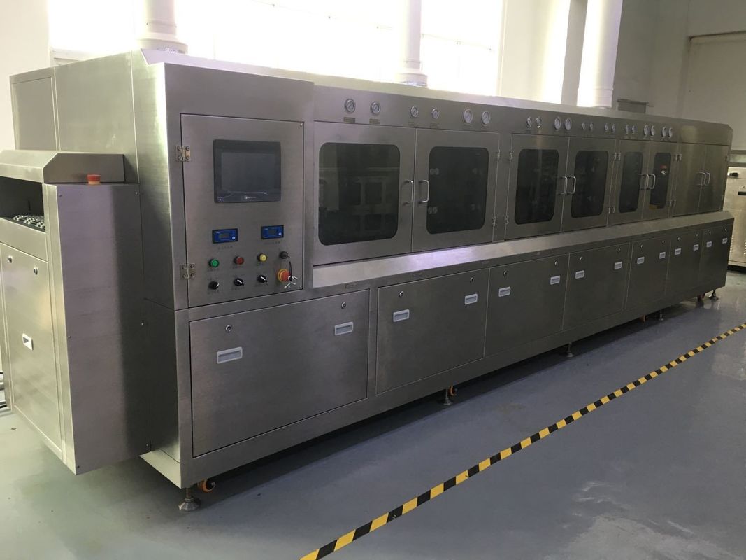 Sus304 Semiconductor pacakging flux chemische Waschmaschine 600 mm Breite netto für IGBT-, IPM- und LEADFRAME-Teile