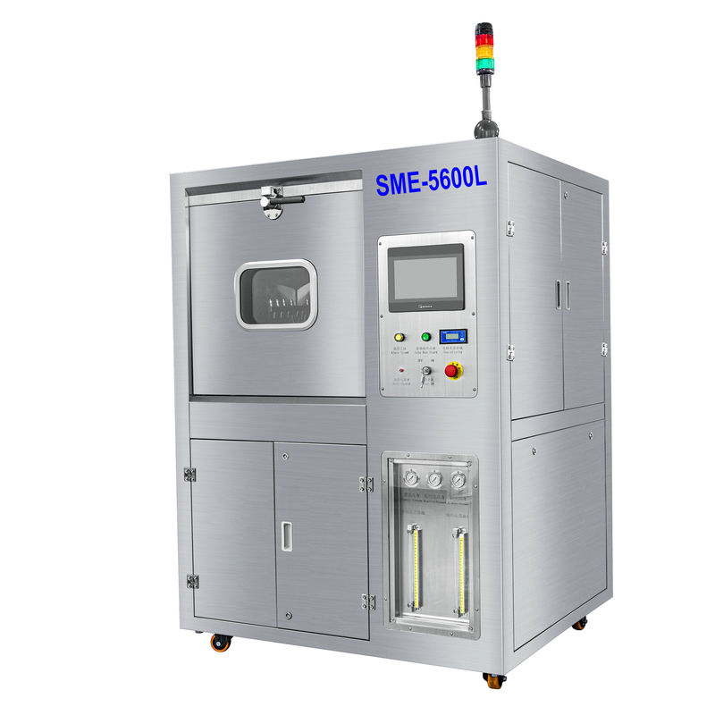 PCBA-Reihenart brausen deflux Maschine mit 3 Sprayvielfältigkeit 2 Schichten Kabinett PCBA-Korbes 1wash ab