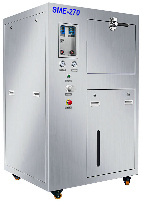 Große Edelstahl-Lösungsmittelspray-Reinigungsmaschine für falsch gedruckte Leiterplatten für den SMT-Lötpasten-Leiterplattendruck