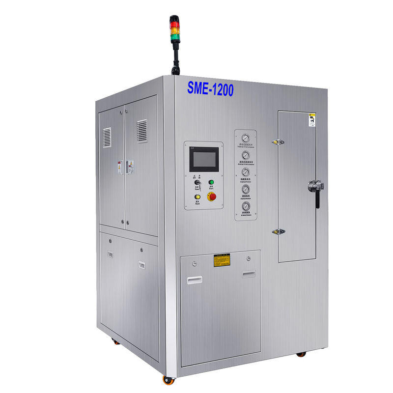 GROSSE GRÖSSEN-SCHABLONEN-WÄSSRIGE REINIGUNGSmaschine PLC-STEUERspray-REINIGUNGS-MASCHINE 1200*750 MILLIMETER