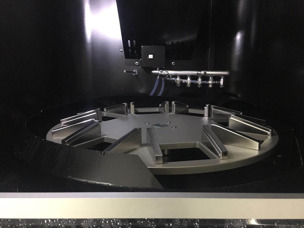 Schleudertrockner 2 flüssige DI Wasser-Spray-Reinigungs-Maschine der CMOS-Oblaten-Reinigungsmaschinen-1000RPM