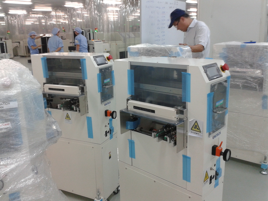 Breite Smt ESD-klebende PWB-Reinigungsmaschinen-300mm weiße Farbe